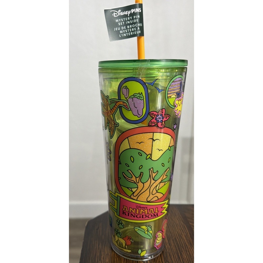 Disney Starbucks 2025 Animal Kingdom Tumbler Cup ONLY No Pins Park Exclusive